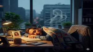 office me bhi ghar ko khula paata hoon