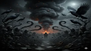 aag faili hui kaali ghataaon ki jagah