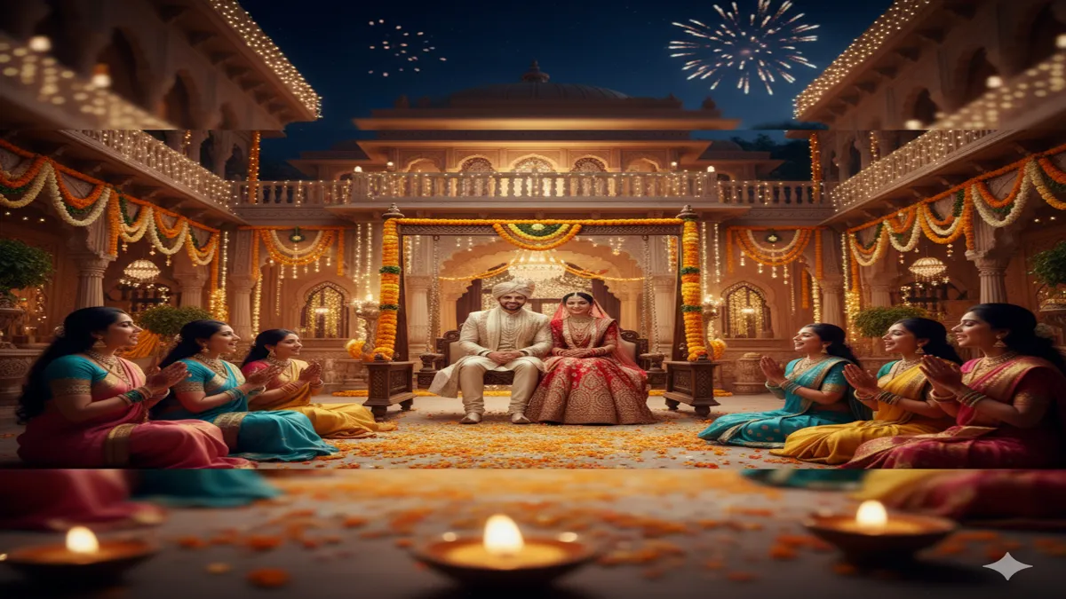 ghar ki qismat jagi ghar me aaye sajan