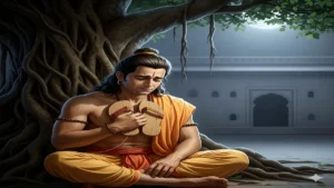 ram ke hizr me ek roz bharat ne ye kaha