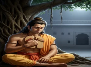 ram ke hizr me ek roz bharat ne ye kaha