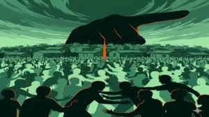 aadmi hi aadmi ke beech me aane laga