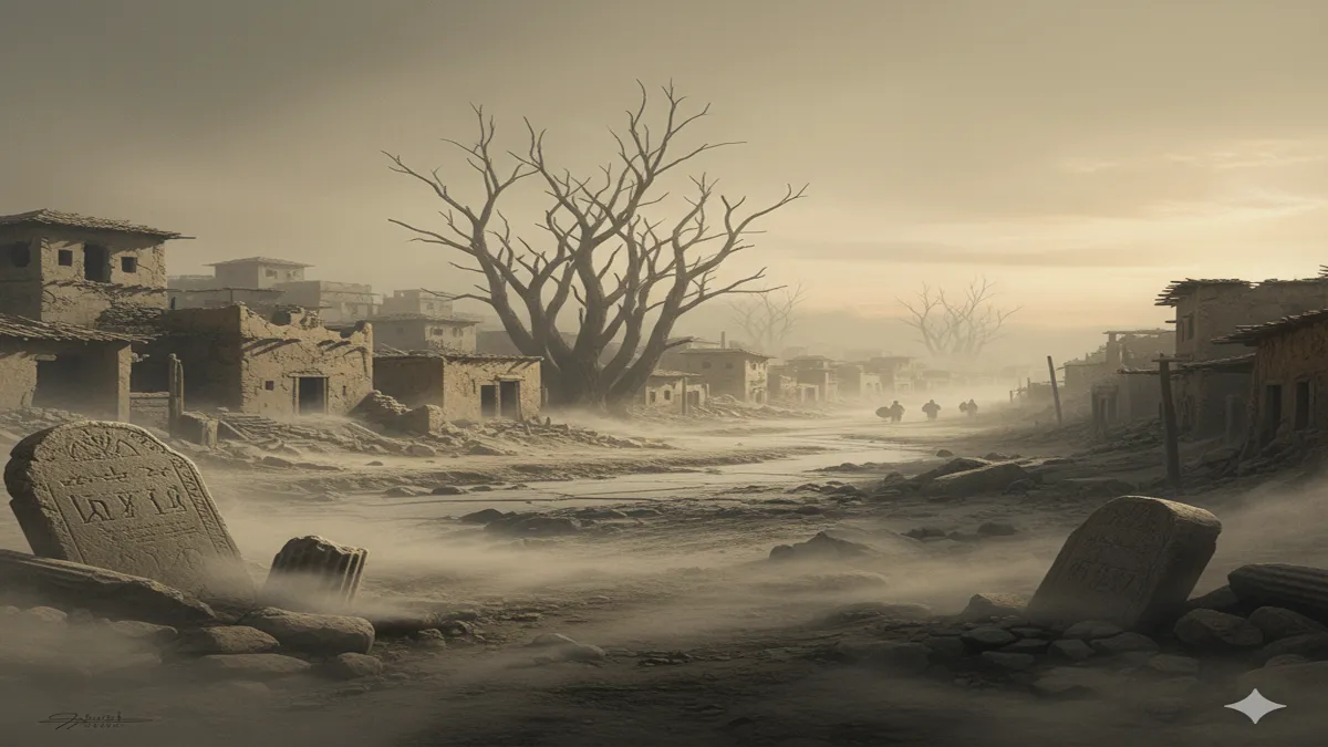 darakht sookh gaye rook gaye nadi naale