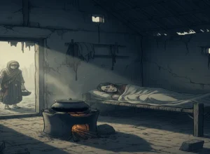 ghar pe thande chulhe par agar khaali patili hai