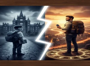 kabhi pahli baar school jaane me dar lagta tha