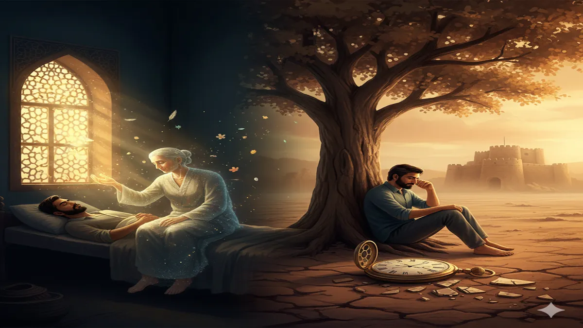 khwab me koi mujh ko aas dilane baitha tha