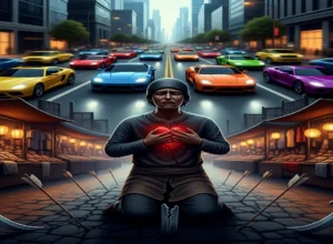 kya kya log guzar jaate hain rang birangi kaaro me