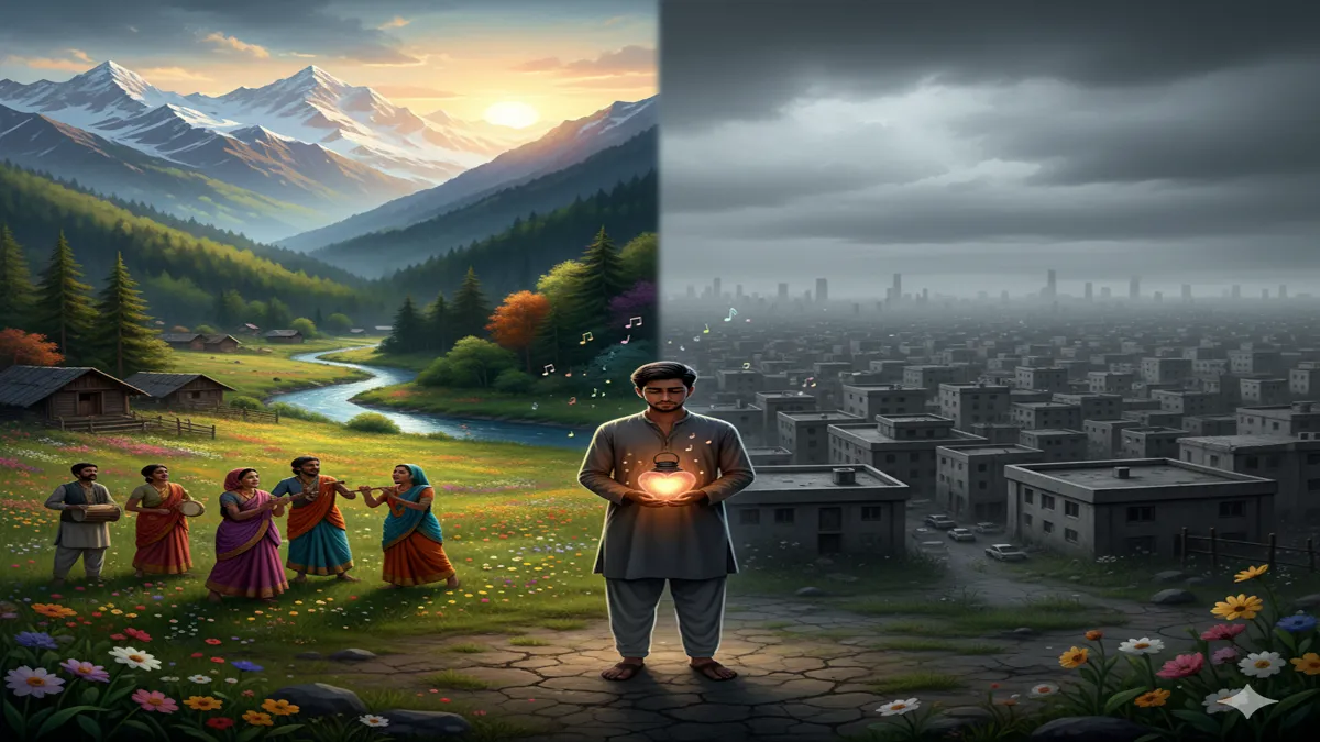 mohabbat ki ranginiya chhod aaye