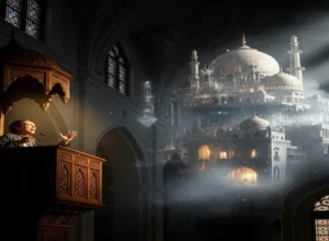 sar e mimber wo khwabon ke mahal taamir karte hain