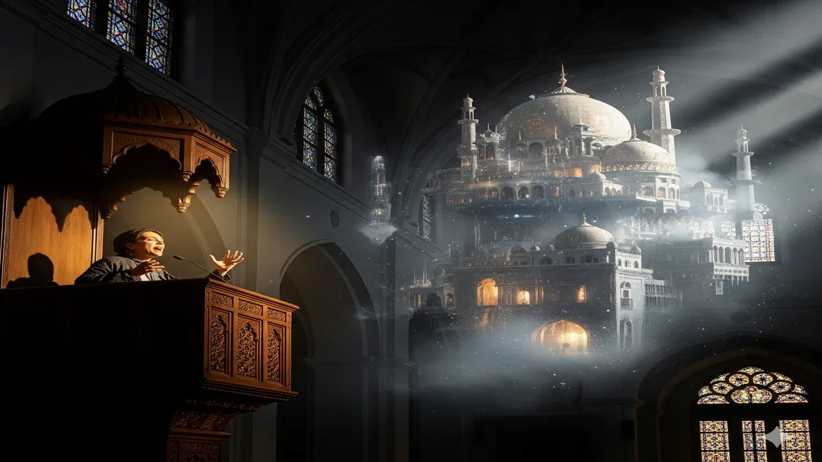 sar e mimber wo khwabon ke mahal taamir karte hain