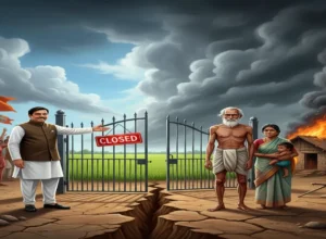 unka daava muflisi ka morcha sar ho gaya