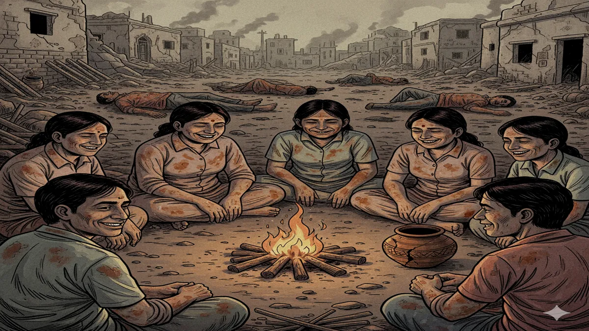 vallah kis junoon ke sataye hue hai log