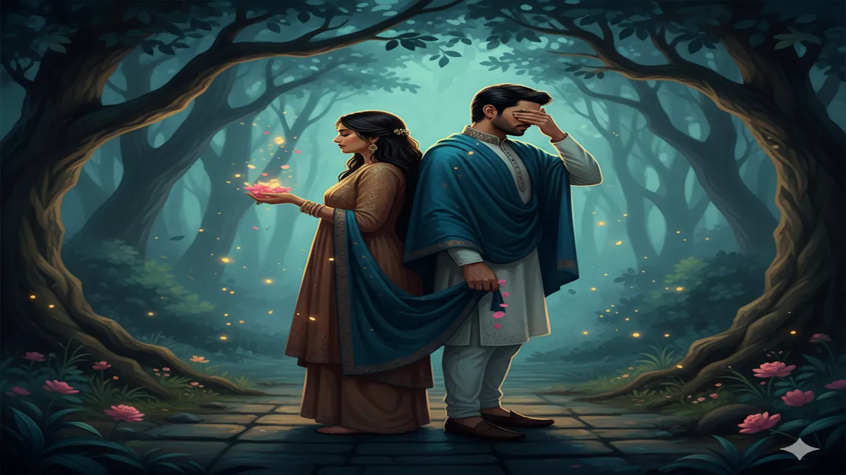 bichhadte daamnon me phool kee kuch pattiyan