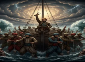 dara ke mauj o talatum se hum nasheenon ko