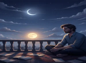 jis ko itna chaha main ne jis ko gazal me likha chaand