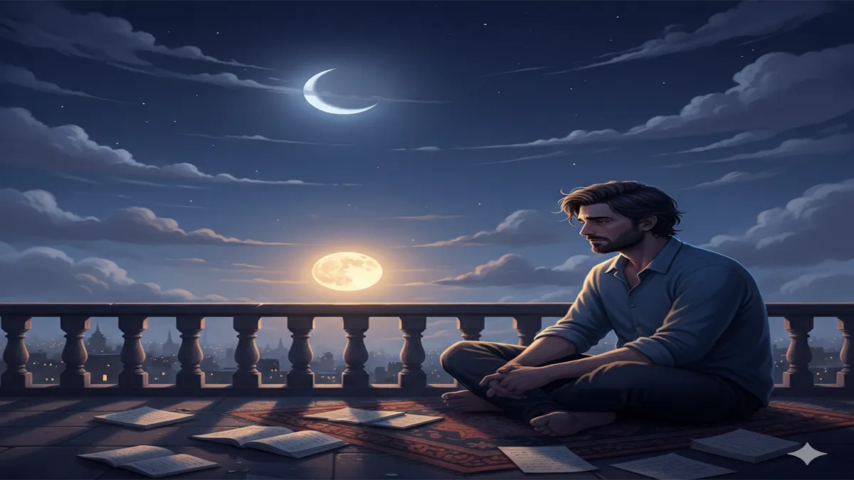 jis ko itna chaha main ne jis ko gazal me likha chaand