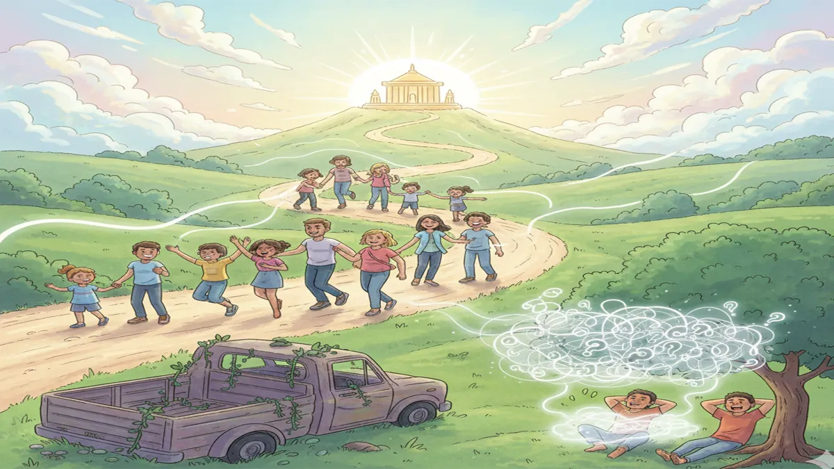 khuda ke ghar sadak koi nahi jaati