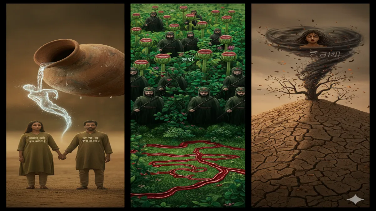 mitti kee suraahi hai paani kee gawaahi hai