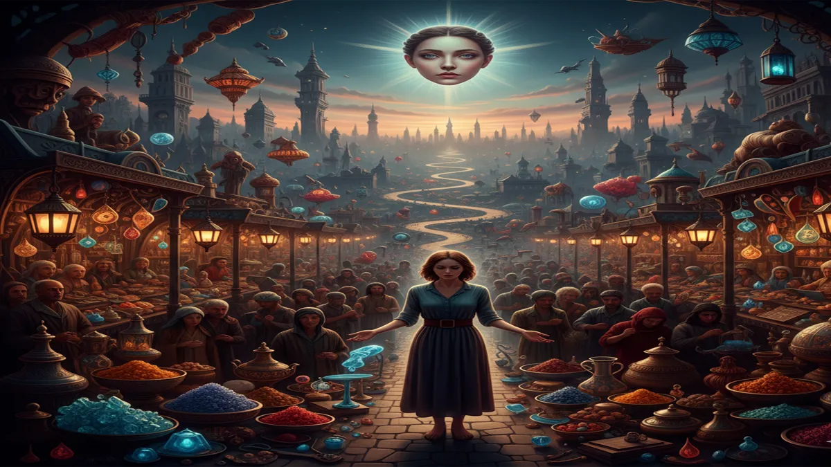 yun shahar ke bazaar me kya kya nahin milta